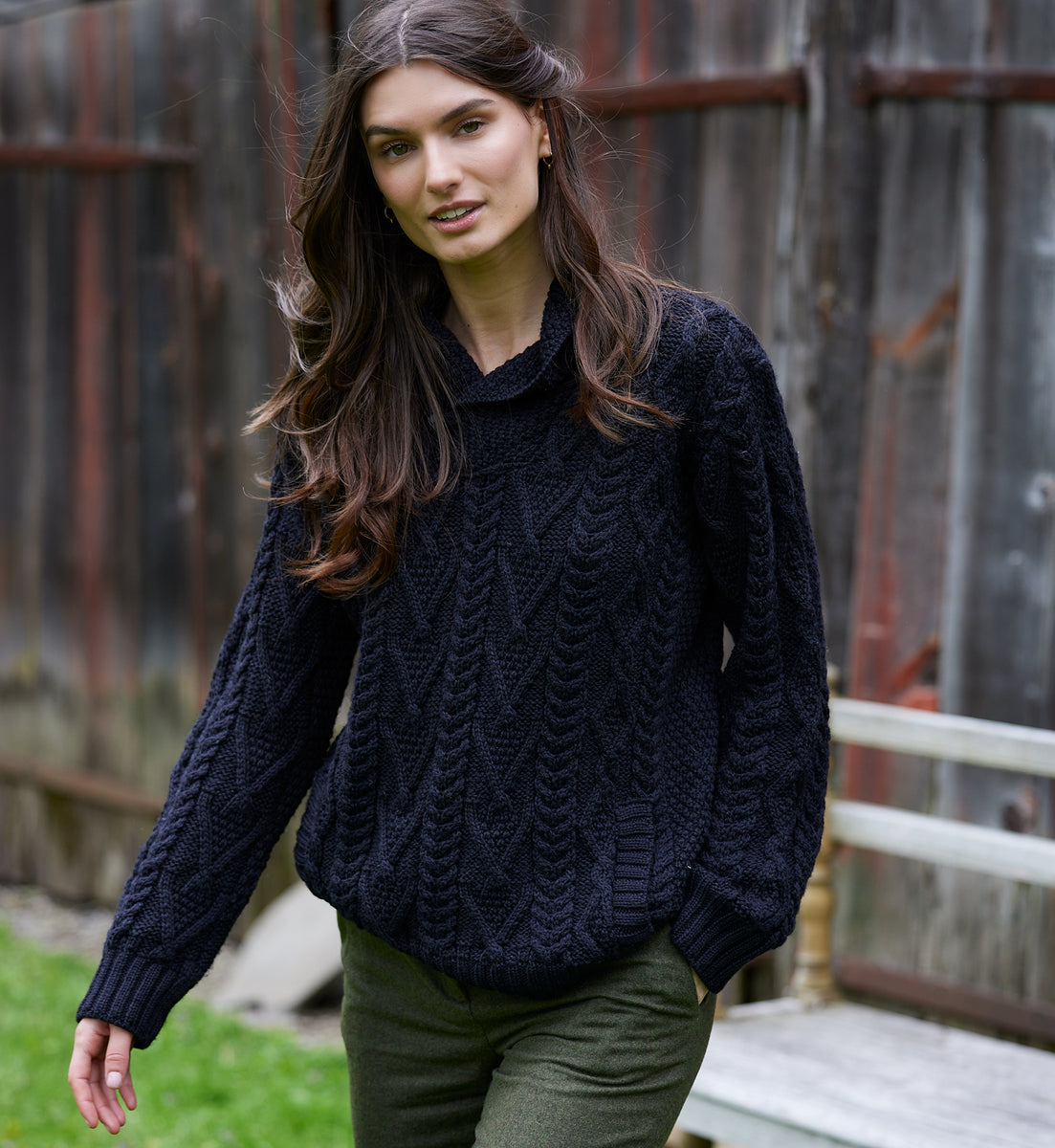 Kingston Fisherman Knit – Heidi Wynne