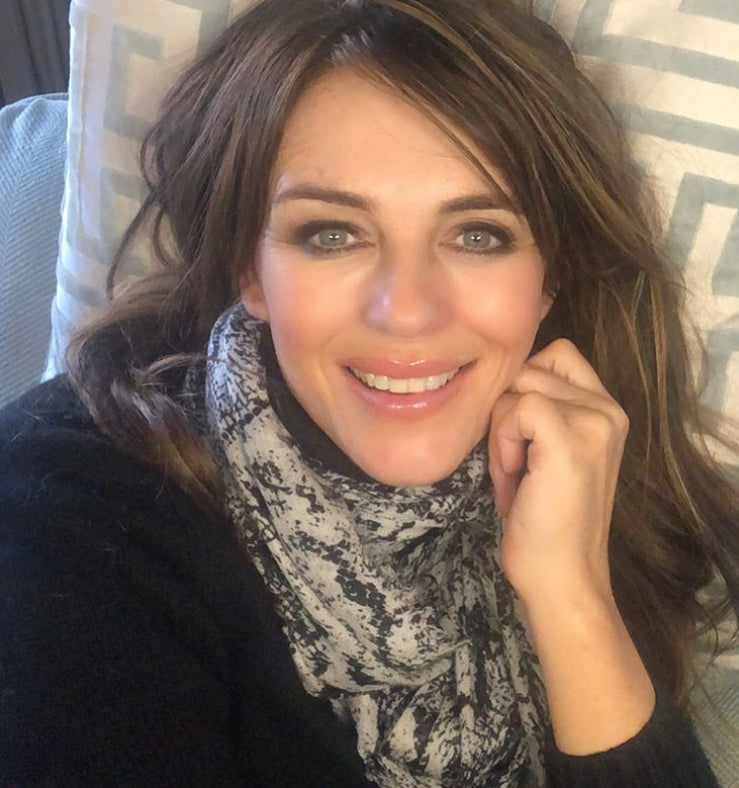 ELIZABETH HURLEY IN OUR PYTHON WRAP