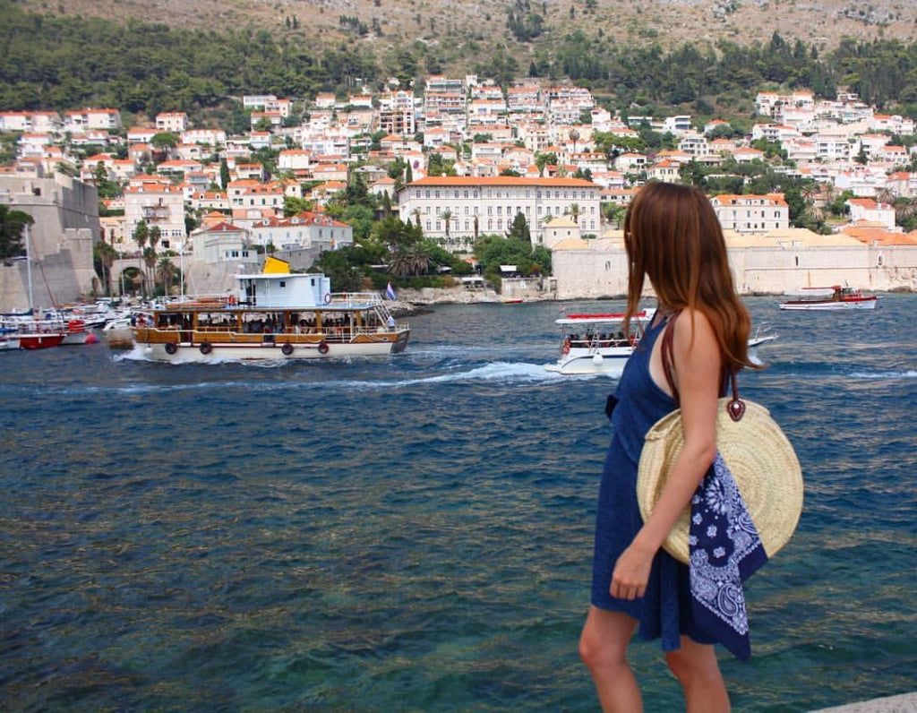 Scenes from Croatia with our Olivia Tote