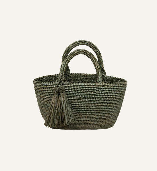 Sophie Mini Raffia Tote – Heidi Wynne