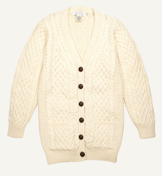 Fisherman Knit Cardigan